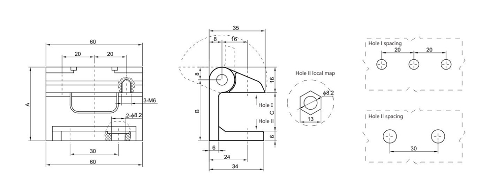 Zinc Alloy Industrial Hinge of CL213-2.jpg
